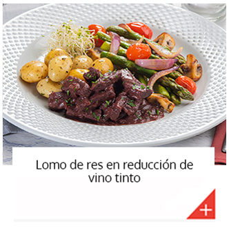 Receta de lomo de res en vino