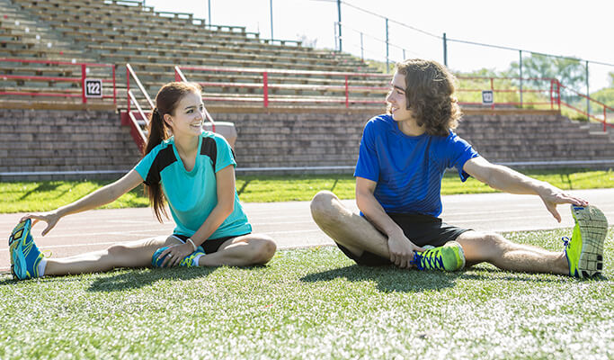 Nutrición y ejercicios para adolescentes